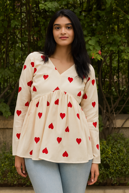 Bellnow Sweetheart Style Kurti