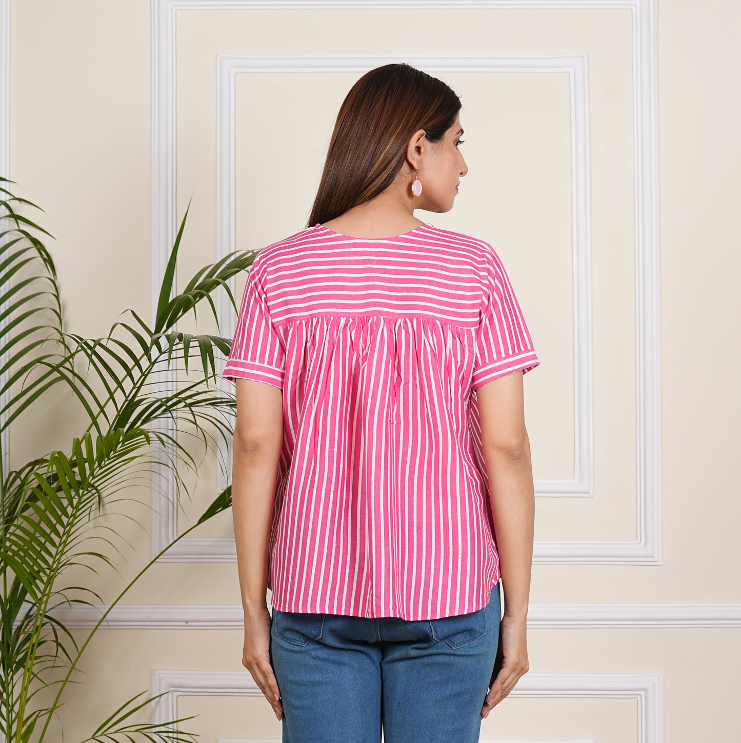 Women Striple Crop Top Regular Fit