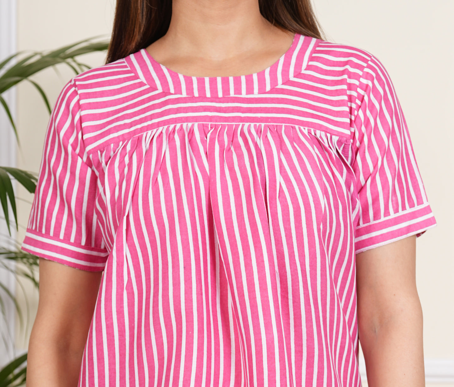 Women Striple Crop Top Regular Fit