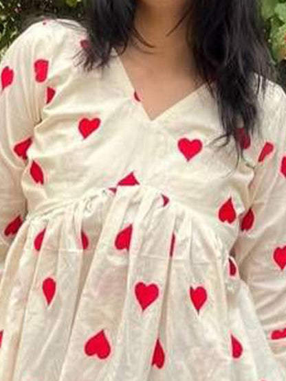 Bellnow Sweetheart Style Kurti
